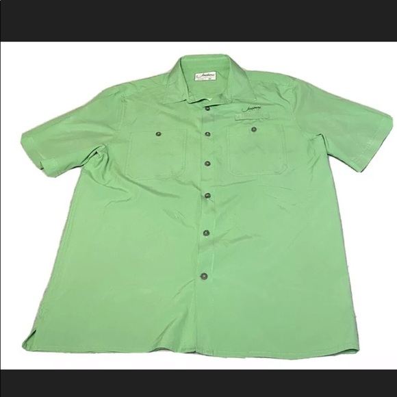 - Mens Jawbone Tackle Co. Green Short sleeve S - Picture 1 of 7